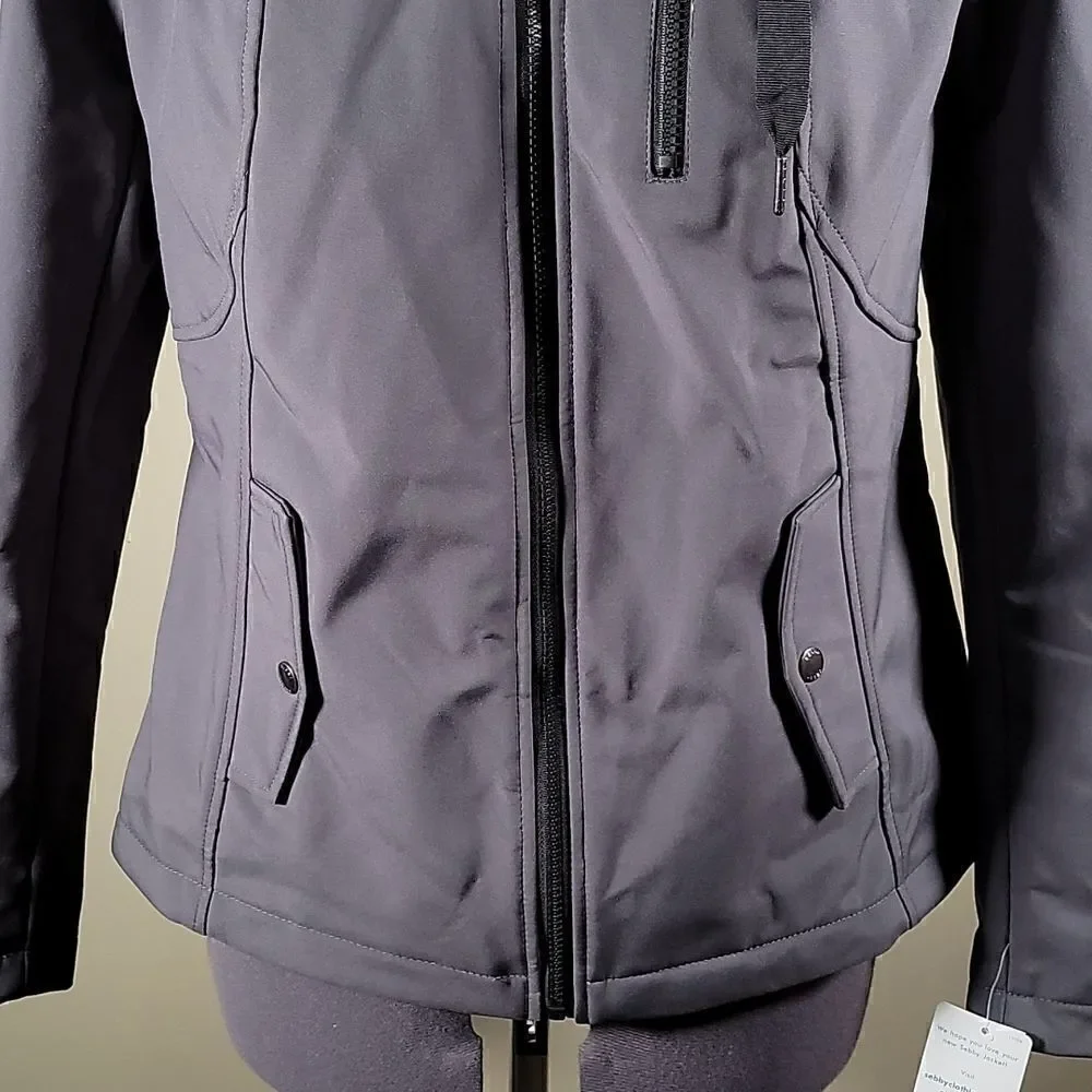 Sebby Juniors' Water Resistant Hooded Jacket Sz L